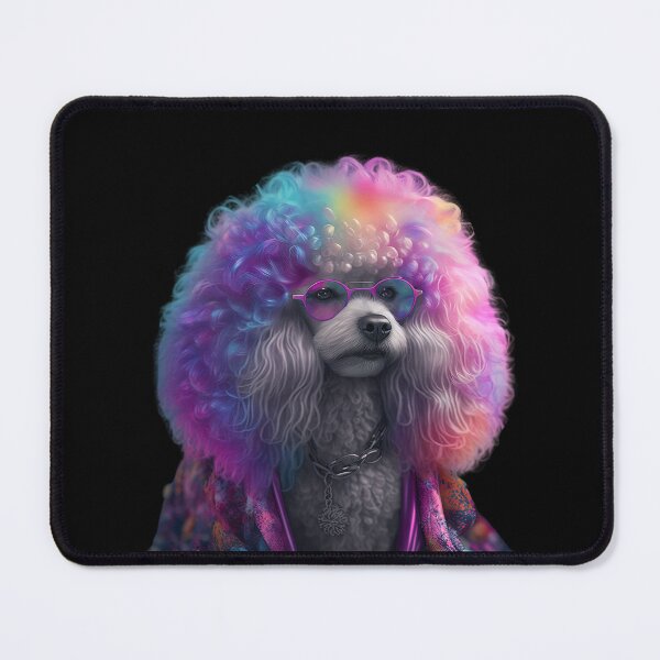 Item preview, Hippy poodle designed and sold by AnimalArtPhotos.
