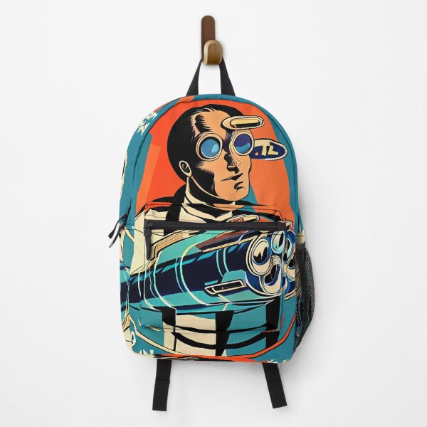 Item preview, Retrofuturism Cyborg designed and sold by BigBrainArtwork.