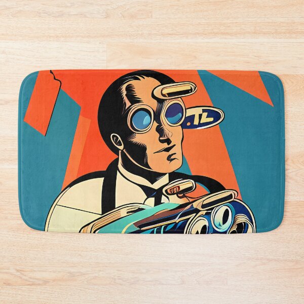 Item preview,  Retrofuturism Cyborg designed and sold by BigBrainArtwork.