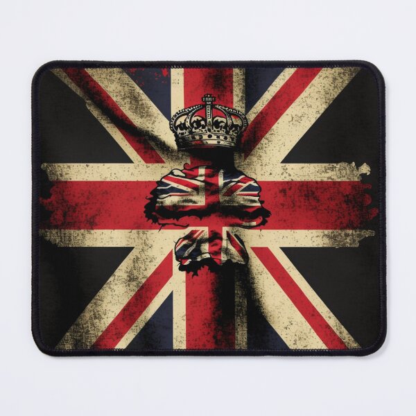 Item preview, Union Jack Flag | Great Britain United Kingdom Flag with Crown designed and sold by westside310.