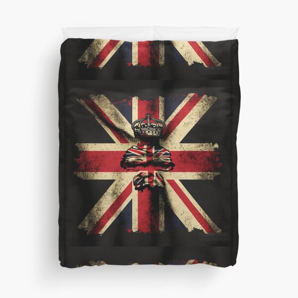 Item preview, Union Jack Flag | Great Britain United Kingdom Flag with Crown designed and sold by westside310.