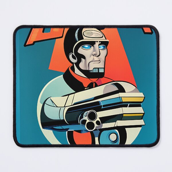 Item preview, Retro Cyborg designed and sold by BigBrainArtwork.