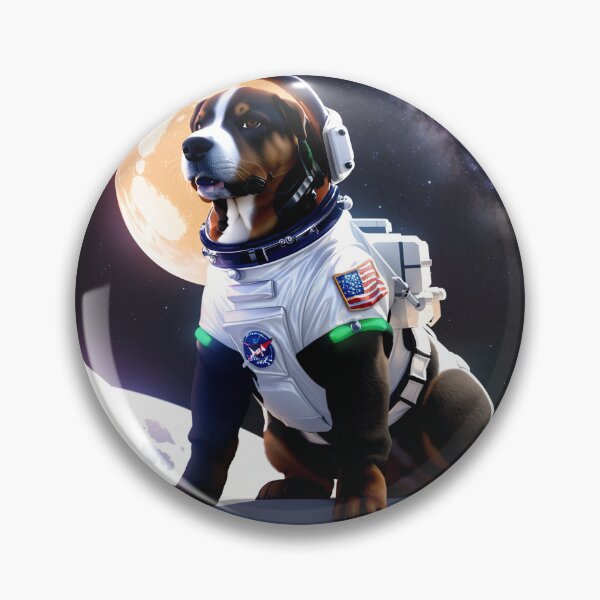 Item preview, Space Dog - 2d Original Artwork designed and sold by AlePosters.