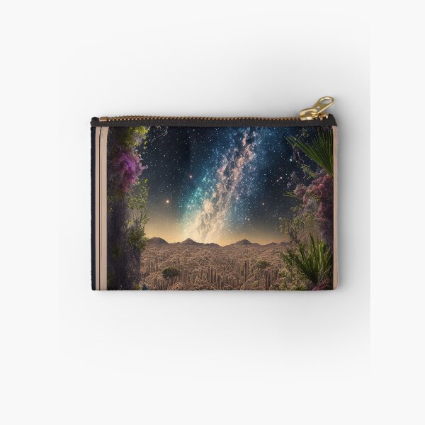 Item preview, Vision of another galaxy through a portal designed and sold by Dicoart.