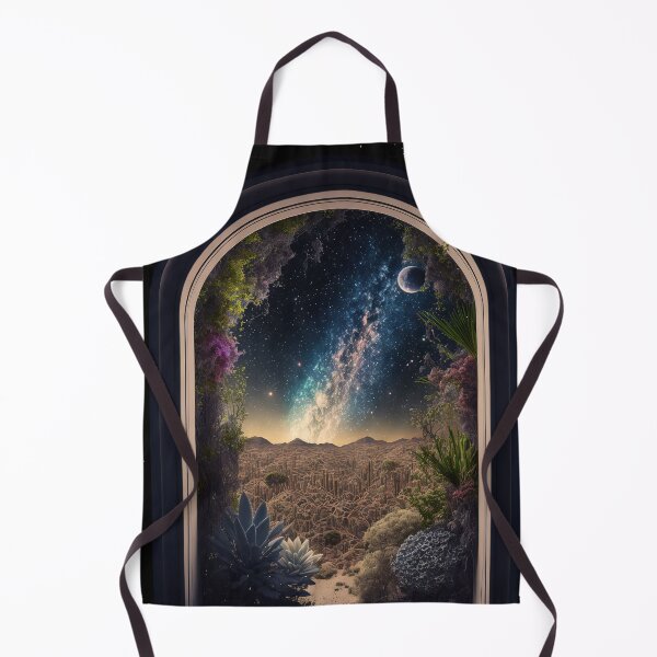 Item preview, Vision of another galaxy through a portal designed and sold by Dicoart.