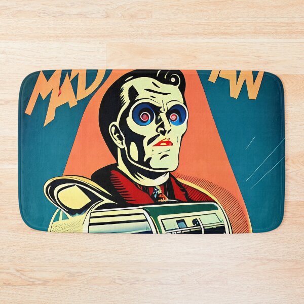 Item preview, Retro mad man designed and sold by BigBrainArtwork.