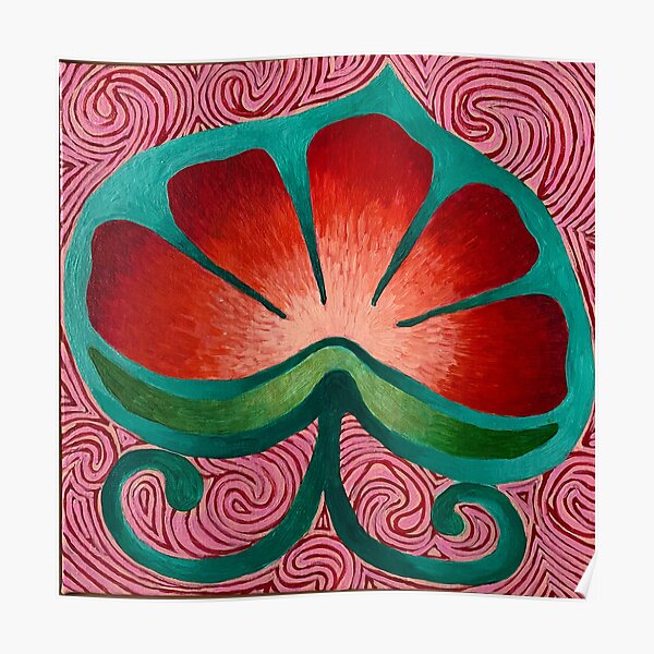 Chakra Heart Pod Anahata Poster