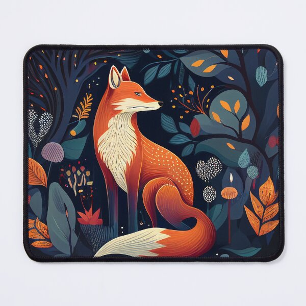 Aperçu de l'œuvre Renard floral créée et vendue par KittyCat08.