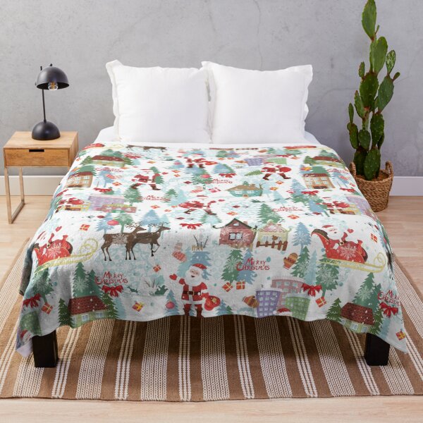 Item preview, Vintage Here Comes Santa Clause designed and sold by Pink Pineapple Works.