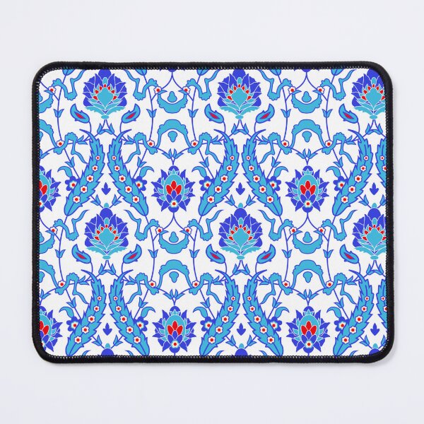 Item preview, Seamless blue Floral  designed and sold by obinsuma.