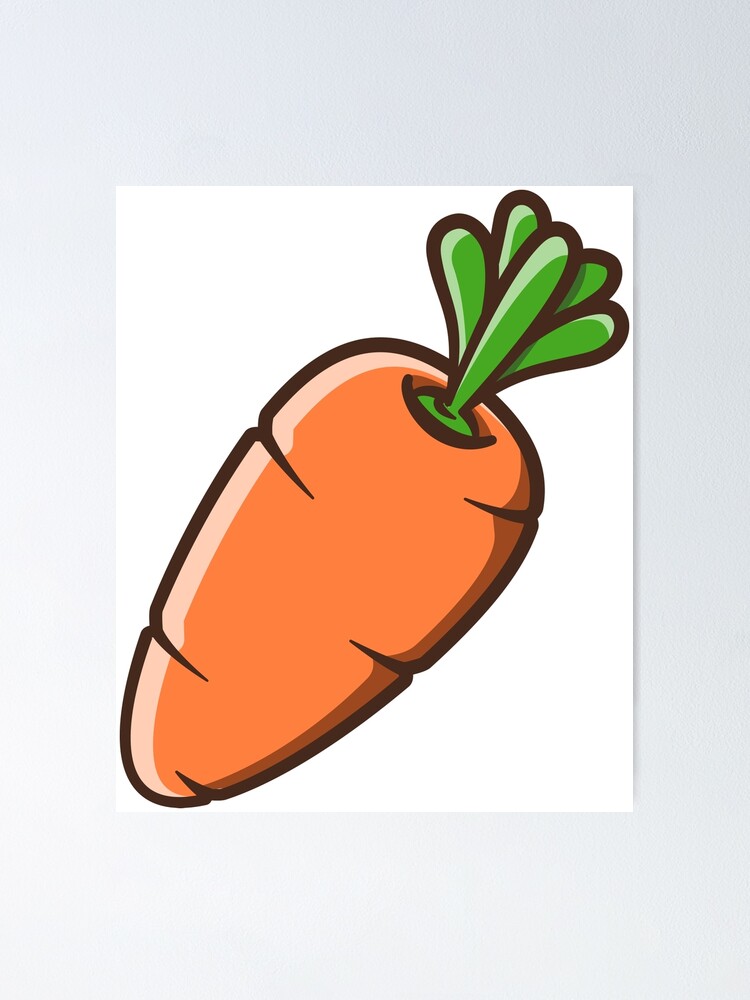 A big sweet carrot fresh from farm with its green leaves vector color  drawing or illustration Stock Vector Image & Art - Alamy