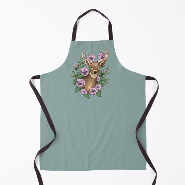 Item preview, Floral Stag designed and sold by almondpocket.