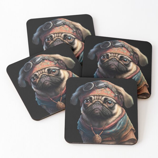 Item preview, Festival pug designed and sold by AnimalArtPhotos.