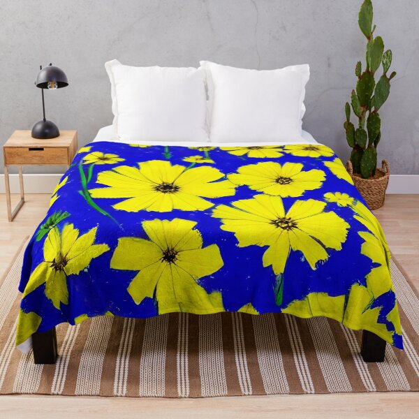 Item preview, Yellow Cosmos Flowers designed and sold by viewgraphics.