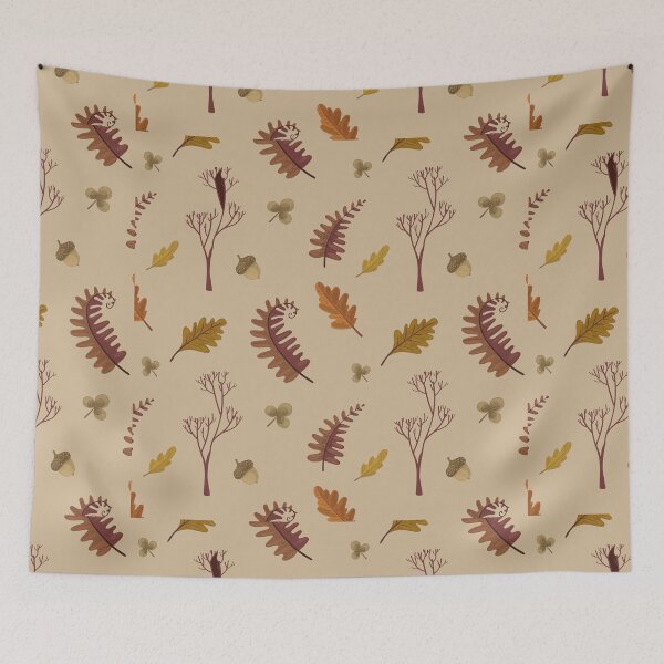 Item preview, autumn leaves seamless designed and sold by obinsuma.