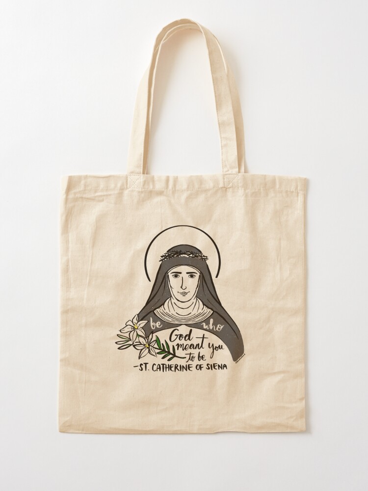 St.Catherine of Siena Tote Bag for Sale by TheLostNowFound