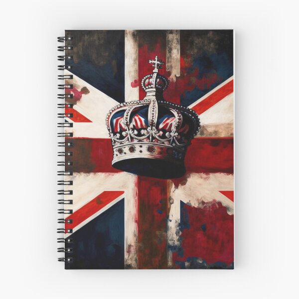 Item preview, Union Jack Flag | Great Britain United Kingdom Flag with a Crown designed and sold by westside310.