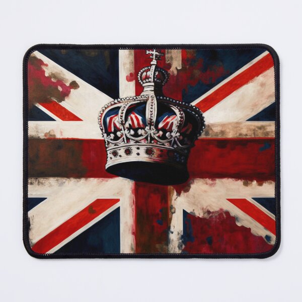 Item preview, Union Jack Flag | Great Britain United Kingdom Flag with a Crown designed and sold by westside310.