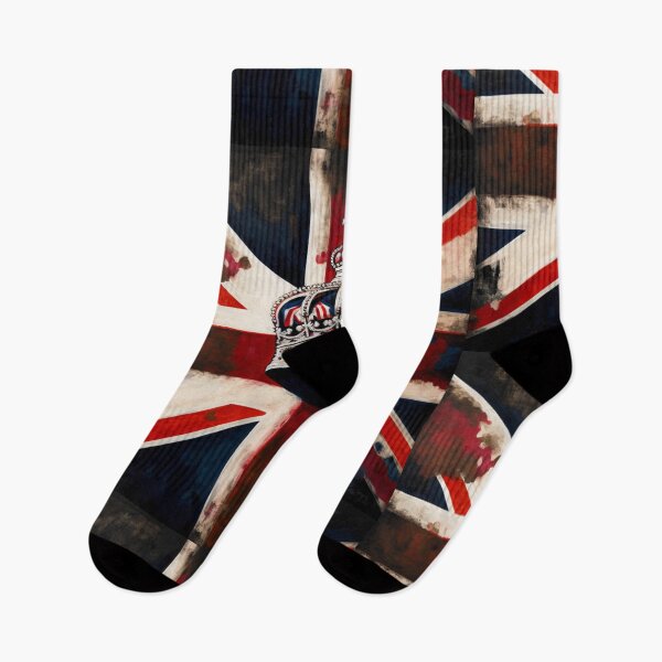 Item preview, Union Jack Flag | Great Britain United Kingdom Flag with a Crown designed and sold by westside310.