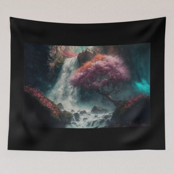 Item preview, Tropical Waterfall designed and sold by ParadiseSlice.