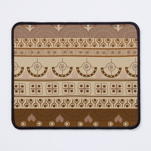 Item preview, aztec ethnic brown designed and sold by obinsuma.