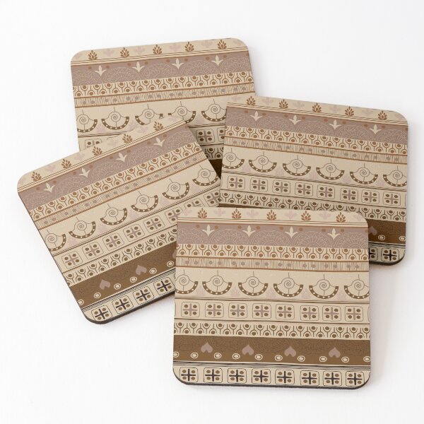 Item preview, aztec ethnic brown designed and sold by obinsuma.