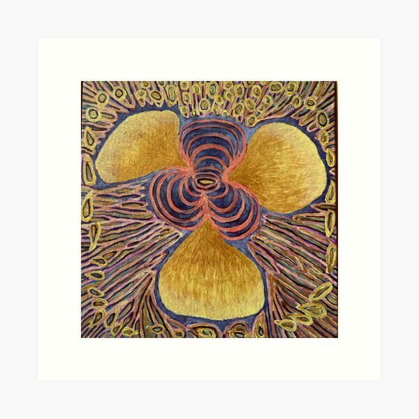 Chakra Heart Pod Manipura Art Print