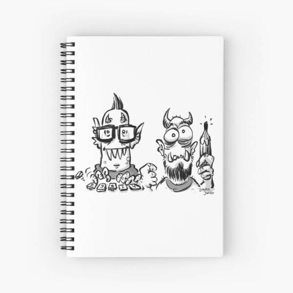 JOCHEN UND RAIMUND FROM HELL Spiralblock