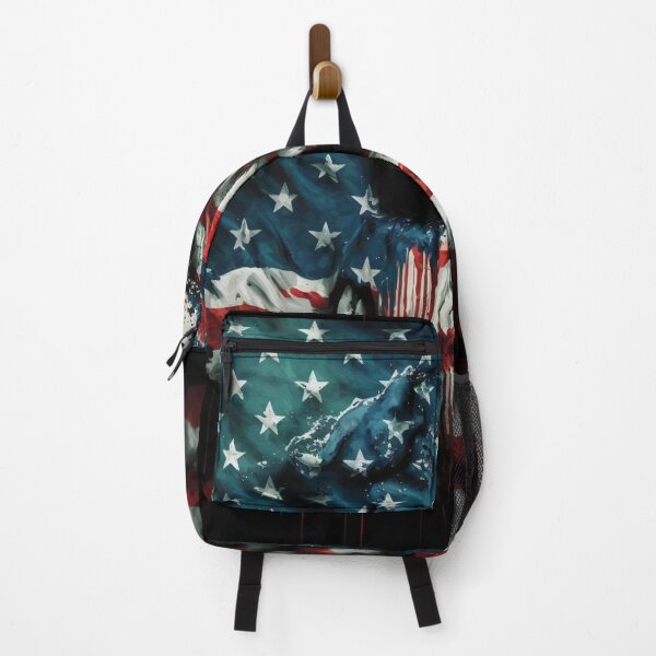 Item preview, US Flag | American Flag with an Angry Face designed and sold by westside310.