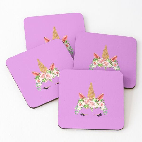 Item preview, Cute Unicorn with Flower Crown designed and sold by TheCatmeow2000.
