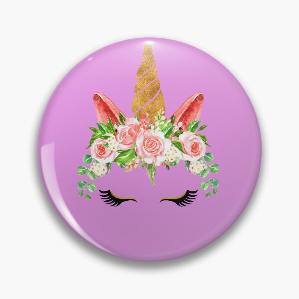 Item preview, Cute Unicorn with Flower Crown designed and sold by TheCatmeow2000.