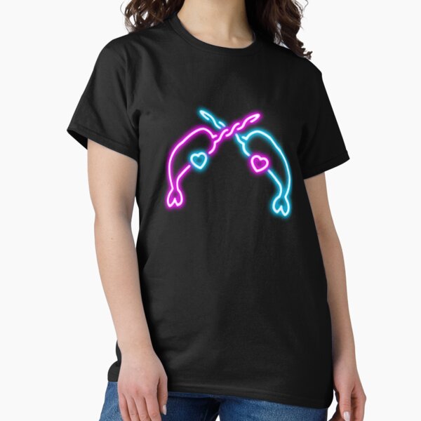 STARWHAL by Breakfall - neon icon Classic T-Shirt