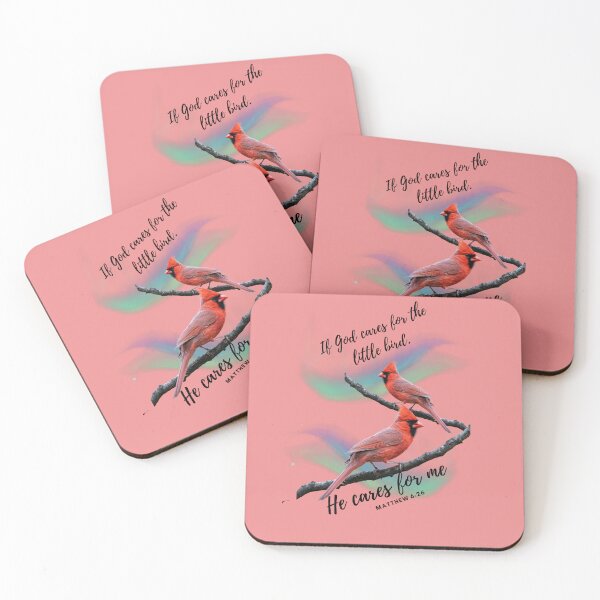 Item preview, God Cares for the Cardinal designed and sold by Gina Jenkins.