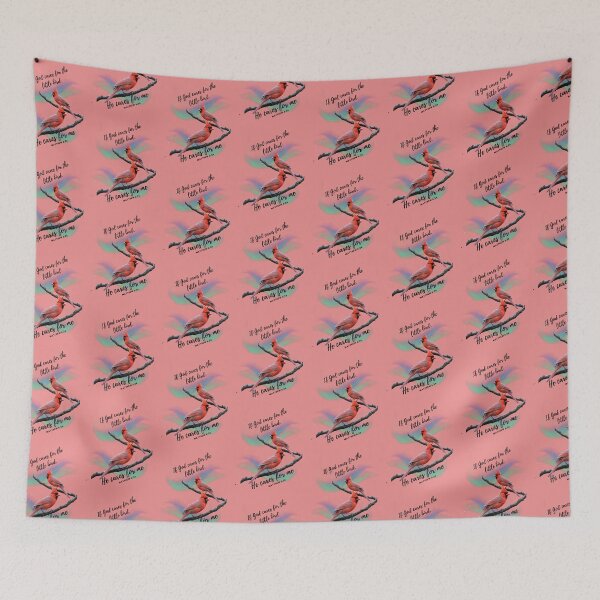 Item preview, God Cares for the Cardinal designed and sold by Gina Jenkins.