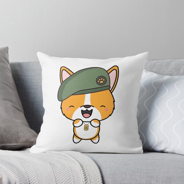 Item preview, Cute Green Beret Corgi  designed and sold by Pet Station.