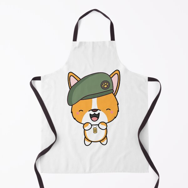 Item preview, Cute Green Beret Corgi designed and sold by Pet Station.