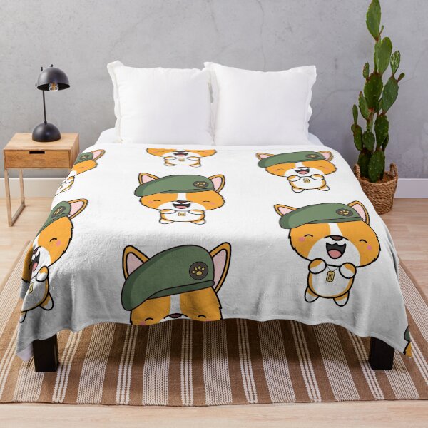 Item preview, Cute Green Beret Corgi designed and sold by Pet Station.