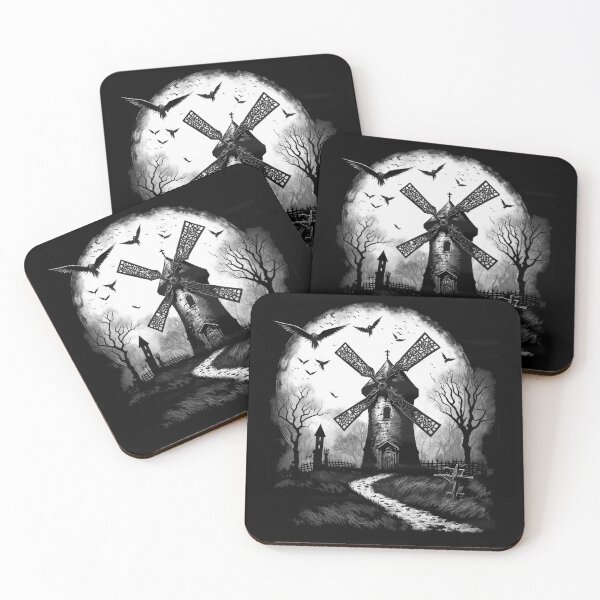 Item preview, Gothic Windmill Bats Design designed and sold by ResistNormality.
