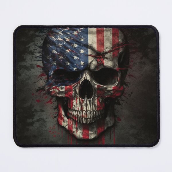 Item preview, US Flag | American Flag Skull theme designed and sold by westside310.