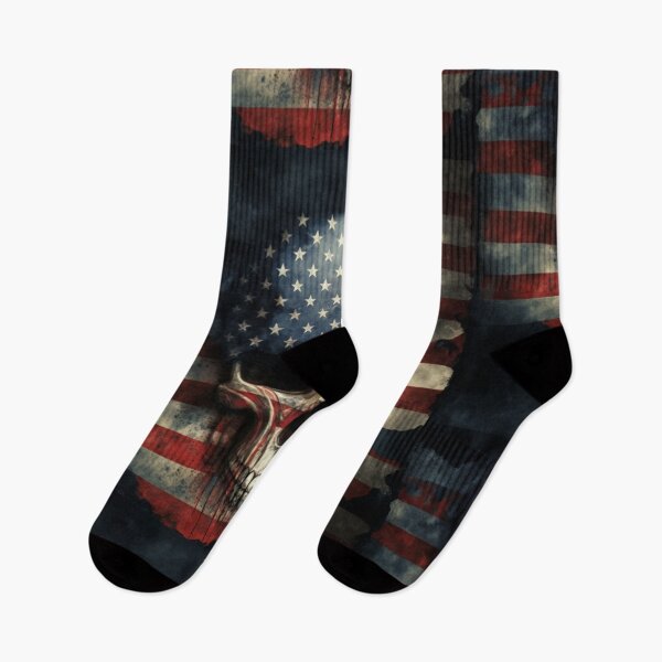 Item preview, US Flag | American Flag Skull theme designed and sold by westside310.