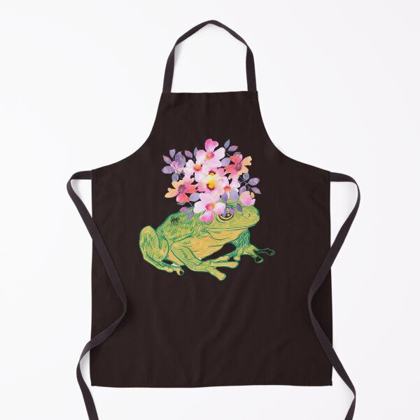 Item preview, Frog with Flower Crown designed and sold by TheCatmeow2000.