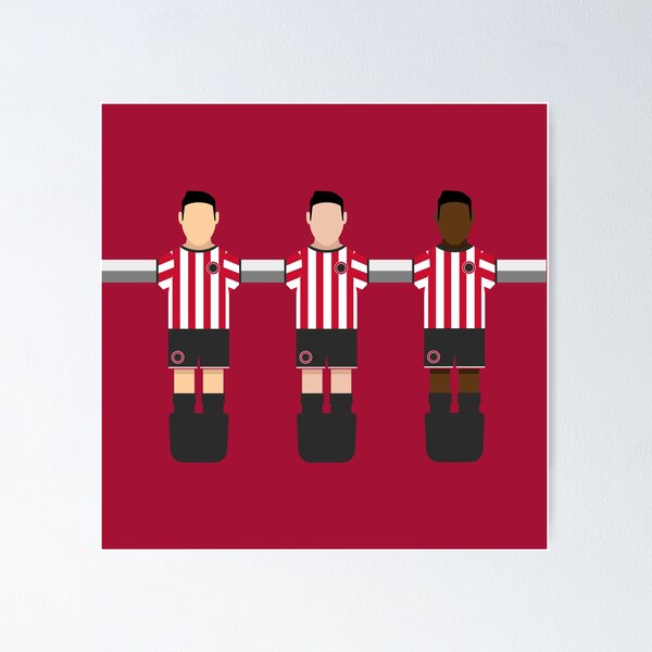 Item preview, Sheffield Football Team Table Football Players designed and sold by DelfDesign.