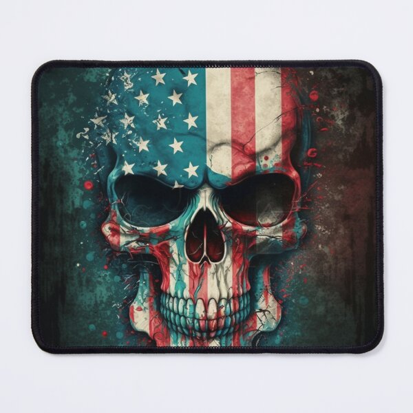 Item preview, US Flag | American Flag Skull theme designed and sold by westside310.