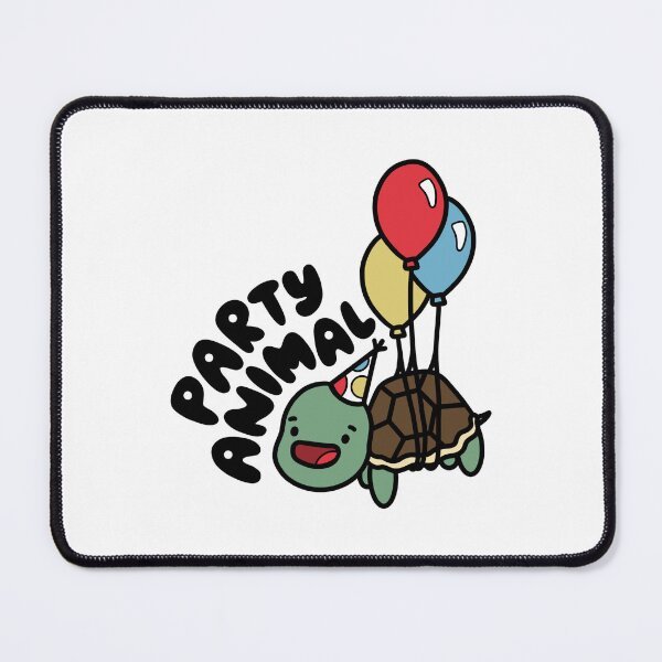 Item preview, party animal turtle designed and sold by Sarah Vo.