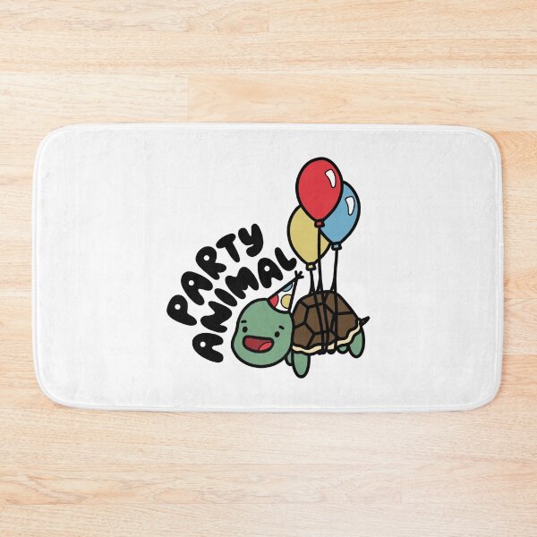 Item preview, party animal turtle designed and sold by Sarah Vo.