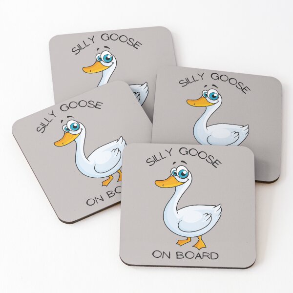 Item preview, Silly Goose On Board designed and sold by ImeshArtworks.