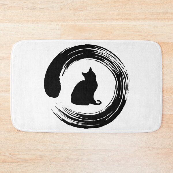 Item preview, Zen Cat: Amused designed and sold by GoblinBoutique.