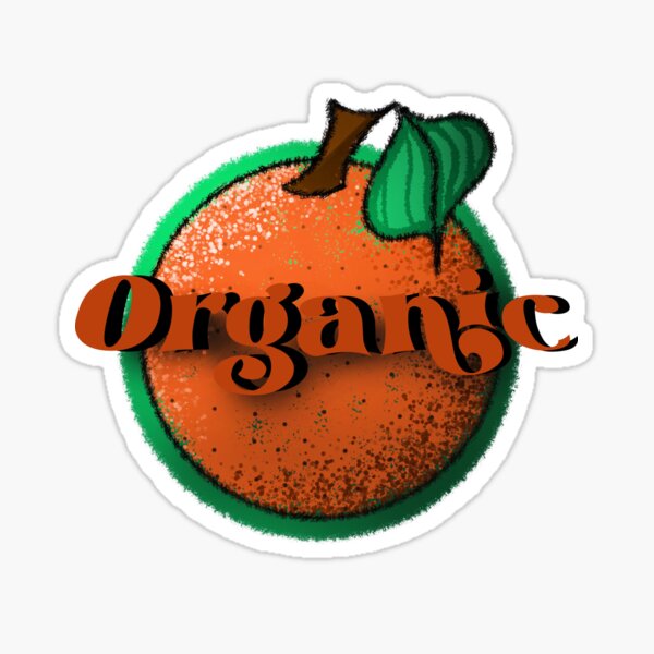 Item preview, The Organic Orange Logo designed and sold by Nasty-Studios.