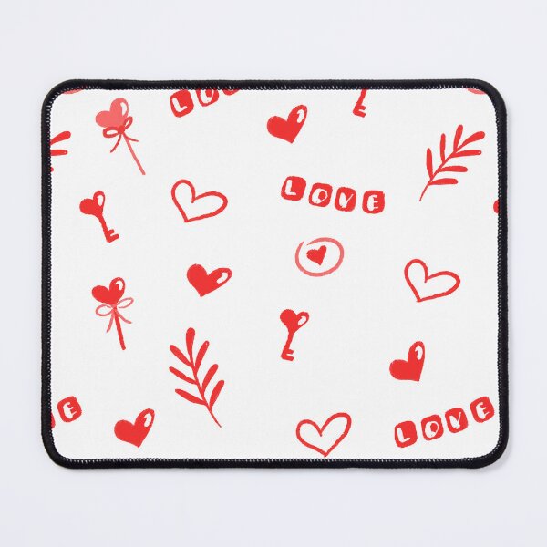 Item preview, Love minimalist seamless pattern designed and sold by pinkyfish1010.