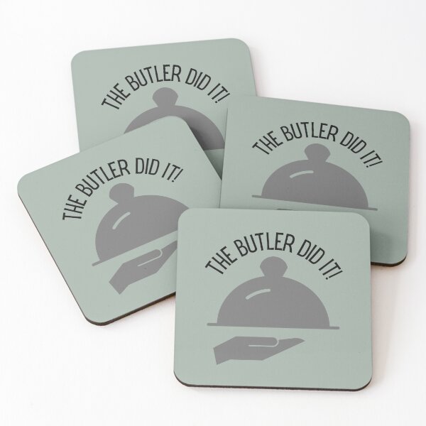 Item preview, Castle Quote - THE BUTLER DID IT! designed and sold by Artful-Julia.